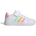 Adidas Grand Court Court Elastic Lace and Top Strap Schuh Kinder