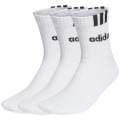 Adidas 3-Streifen Linear Half-Crew Cushioned Socken, 3 Paar Unisex
