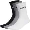 Adidas Linear Crew Cushioned Socken, 3 Paar Unisex