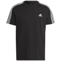 Adidas Essentials Single Jersey 3-Streifen T-Shirt Herren
