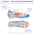 Adidas F50 League Laceless FG/MG Unisex Nockenschuhe