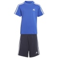 Adidas Essentials 3-Streifen Set aus und Kinder Jogginganzug