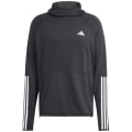 Adidas Own the Run 3-Streifen Herren Kapuzensweater