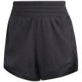 Adidas Pacer All Gym Seasonal Rib High-Rise Tonal 3-Streifen Damen Shorts