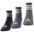 Adidas 3-Streifen Cushioned Sportswear Mid-Cut Socken, 3 Paar Unisex