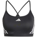 Adidas Aeroreact Training Light-Support 3-Streifen Sport-BH Damen Sport-BH