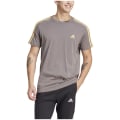 Adidas Essentials Single Jersey 3-Streifen T-Shirt Herren