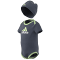 Adidas Essentials Big Logo Body und Beanie Kids Geschenkset Kinder