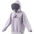 Adidas Holiday Graphic 3-Stripe Oversized Damen Kapuzensweater