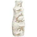 Adidas Essentials 3 Stripes Camo Print Racer Back Tank Dress Damen Kleid