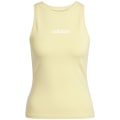 Adidas Essentials Linear Slim Cotton Damen T-Shirt