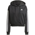 Adidas Essentials 3-Streifen French Terry Damen Kapuzensweater