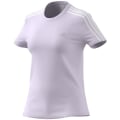 Adidas Loungewear Essentials Slim 3-Streifen T-Shirt Damen