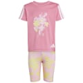 Adidas Train Essentials Flower Print Set Mädchen Jogginganzug