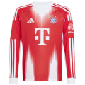 Adidas FC Bayern München 25/26 Home Langarm Kinder Trikot