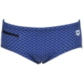 Arena Printed Checks Brief Herren Badehose