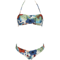 Arena Bandeau Allover Damen Badeanzug