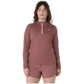 Asics Icon Half-Zip Damen T-Shirt