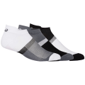 Asics Color Block Ankle 3er-Pack Unisex Strümpfe
