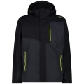 CMP Jacket Zip Hood Detachable Inner Jacket Herren Doppeljacke