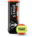 Dunlop Stage 2 -3er Kinder Softtennisbälle