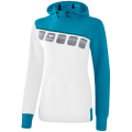 Erima 5-C Damen Kapuzensweater