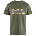 Fjällräven Multicolor Logo Herren T-Shirt