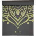 Gaiam Cool Matcha Sundial Layers Yoga 5 mm Classic Printed Yoga-Matten