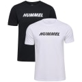 Hummel Eletal 2er-Pack Logo Herren T-Shirt
