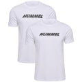 Hummel Eletal 2er-Pack Logo Herren T-Shirt