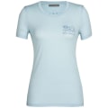 Icebreaker Tech Lite II Mountain Lake Damen T-Shirt