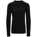 Icebreaker 200 Oasis Crewe Ski Stripes Herren T-Shirt