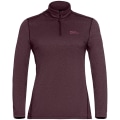 Jack Wolfskin Sky Thermal Half Zip Damen T-Shirt