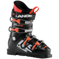Lange RSJ 60 - Black/Orange Fluo Kinder Alpinskischuhe