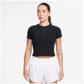 Nike One Fitted Dri-Fit Cropped Damen T-Shirt