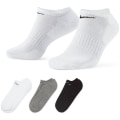 Nike Everyday Cushioned Training No-Show 3er-Pack Unisex Socken