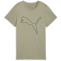 Puma TAD Essential Heather Logo Damen T-Shirt