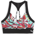 Puma 4Keeps Tropical AOP Longline Damen Sport-BH