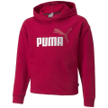 Puma Ess+ Logo Cropped Mädchen Kapuzensweater
