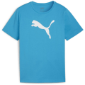 Puma teamRISE Logo Cotton Junior Jungen T-Shirt