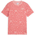 Puma Flaming Love AOP Mädchen T-Shirt