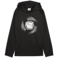 Puma Active Sports Graphic Poly Jungen Kapuzensweater