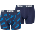 Puma Boys Aop Boxer 2er-Pack Kinder Unterhose