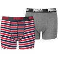 Puma Boys Basic Boxer Printed Strip Kinder Unterhose