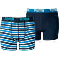 Puma Boys Basic Boxer Printed Strip Kinder Unterhose