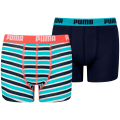 Puma Boys Basic Boxer Printed Strip Kinder Unterhose