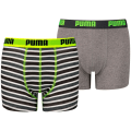 Puma Boys Basic Boxer Printed Strip Kinder Unterhose
