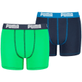 Puma Boys Basic Boxer 2er-Pack Kinder Unterhose