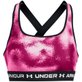 Under Armour UA Crossback Mid Print Gry Damen Sport-BH