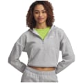 Under Armour Rival Flc Piped HZ Damen Sweatshirt